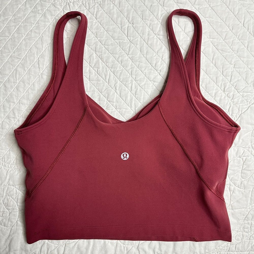 Lululemon Align Tank Top Mulled Wine Women’s 8 - Picture 4 of 13